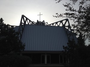 This is WIreman Chapel. Before serving as President of Queens College in Charlotte, Billy Wireman held the same post at Eckerd College in St. Petersburg, Fl., where I have been studying. Before it was Eckerd College (named for a Charlotte drug company owner), it was Florida Presbyterian. I am a student at Pittsburgh Theological Seminary, but our national cohort is meeting here. And, if that's not enough Presbyterian connectionalism for you, I held the Billy O. Wireman scholarship at Union Presbyterian Seminary in Charlotte, a great honor.